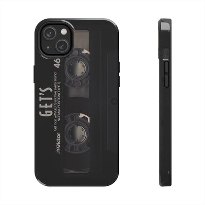 Cassette Tape Aesthetic iPhone Cases