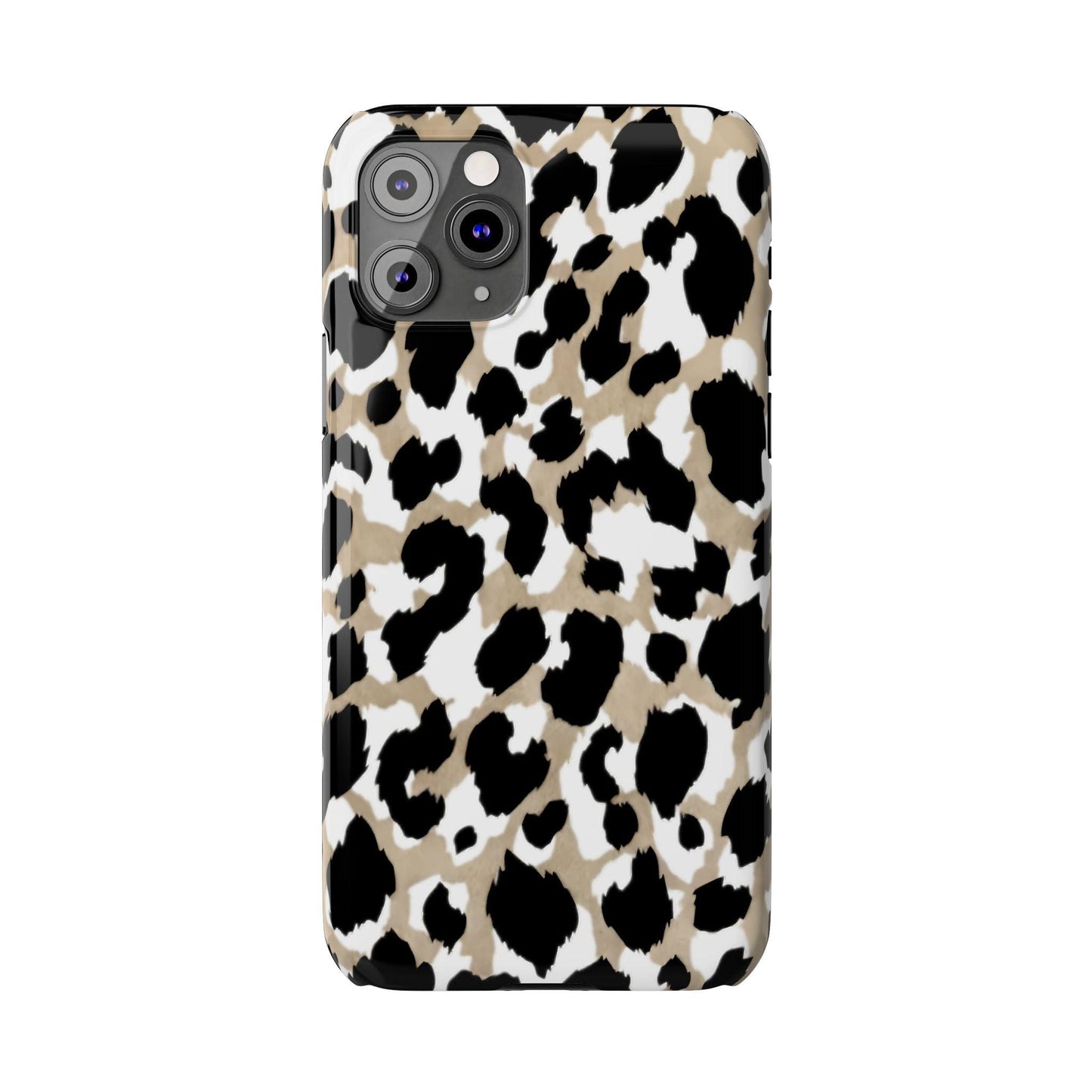 Savanna Noir Spots Slim iPhone Cases