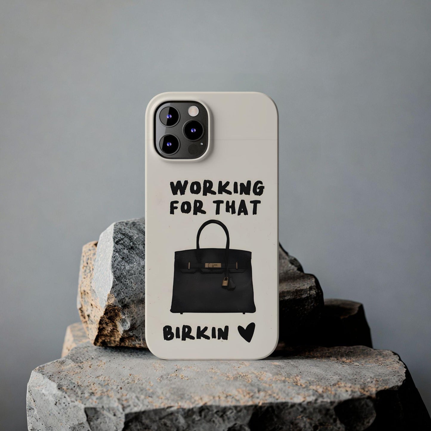 Working for that Luxe Bag Slim iPhone Cases