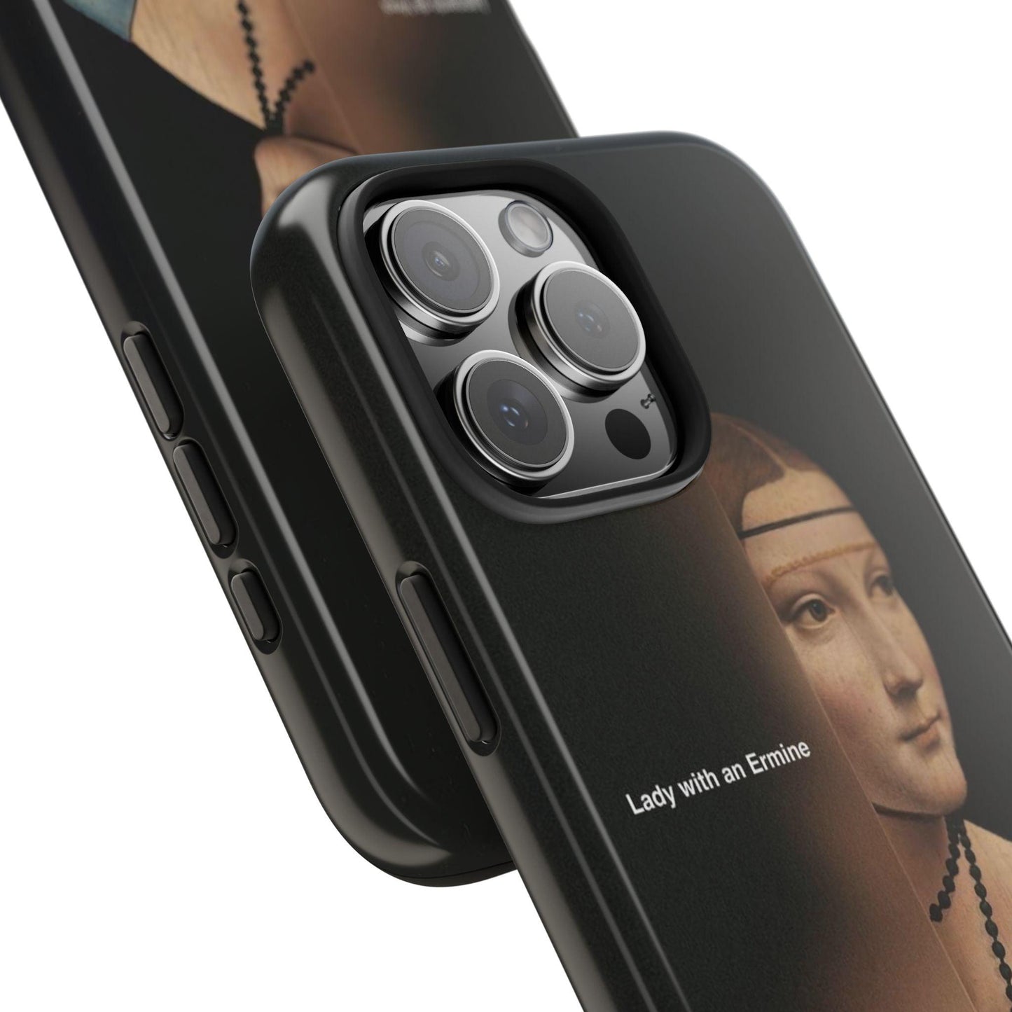 Da Vinci's Ermine Elegance Tough iPhone Cases