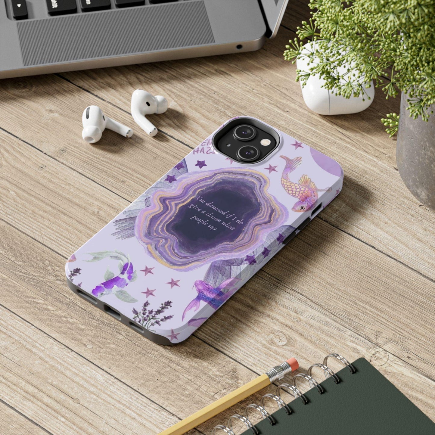 Lavender Haze Tough iPhone Cases