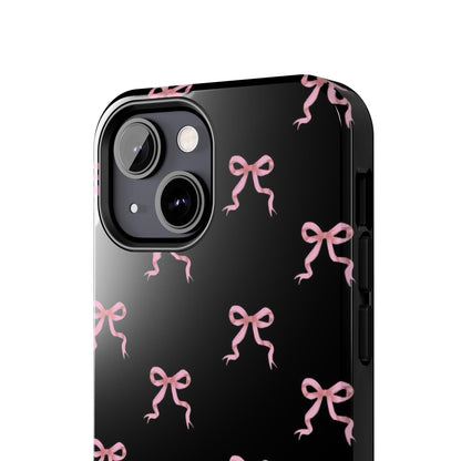 Pink Ribbon Charm iPhone Tough Case