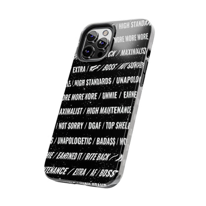 High Maintenance Aesthetic iPhone Cases