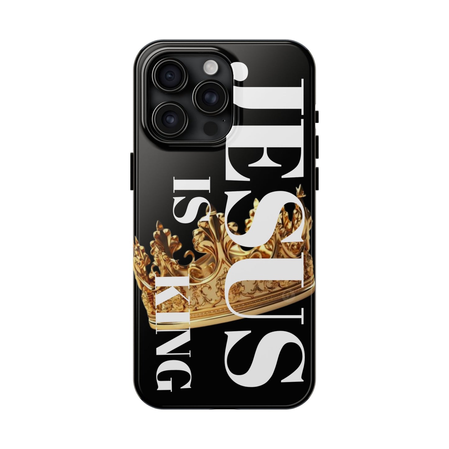 Jesus is King iPhone Cases