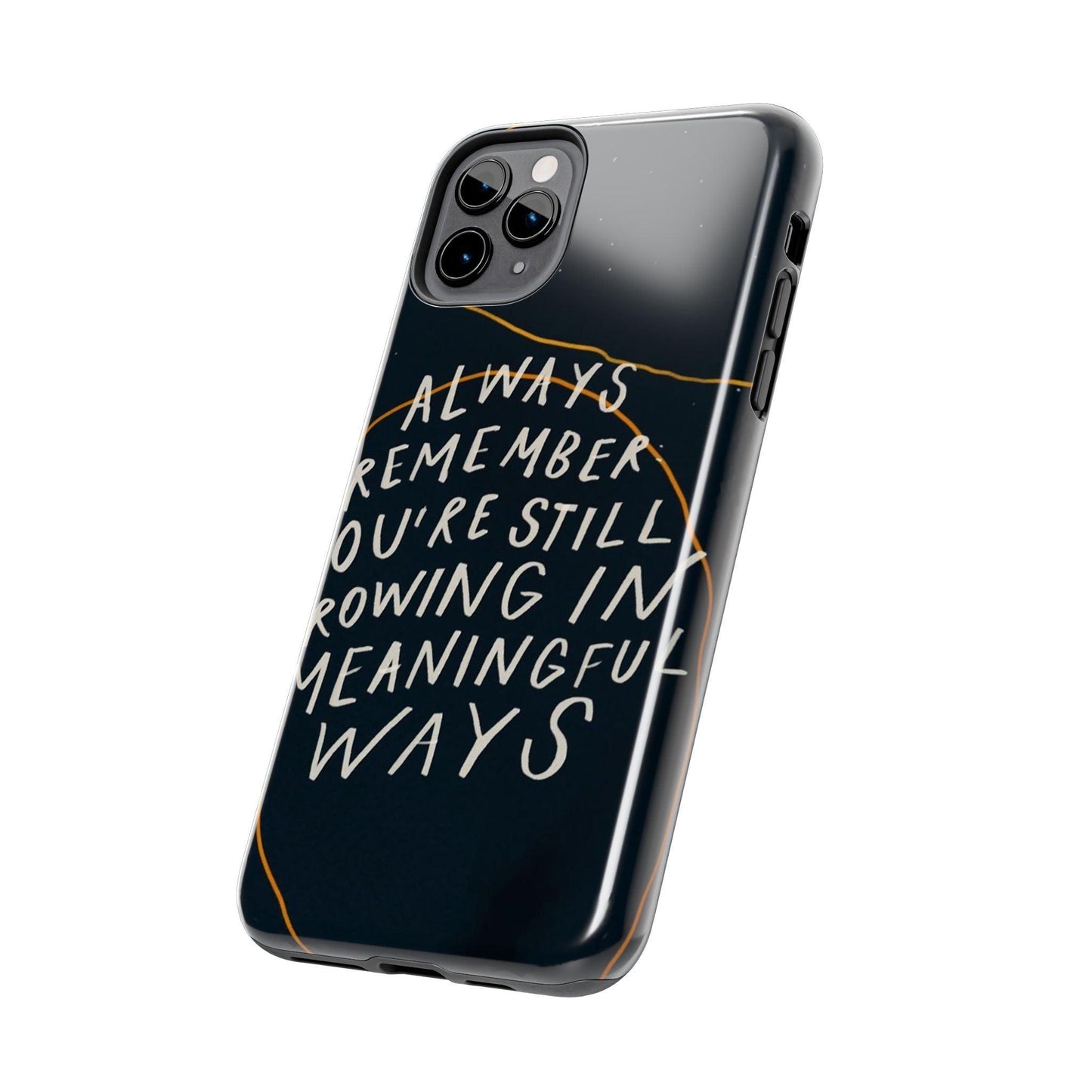 Always Growing Tough iPhone Cases