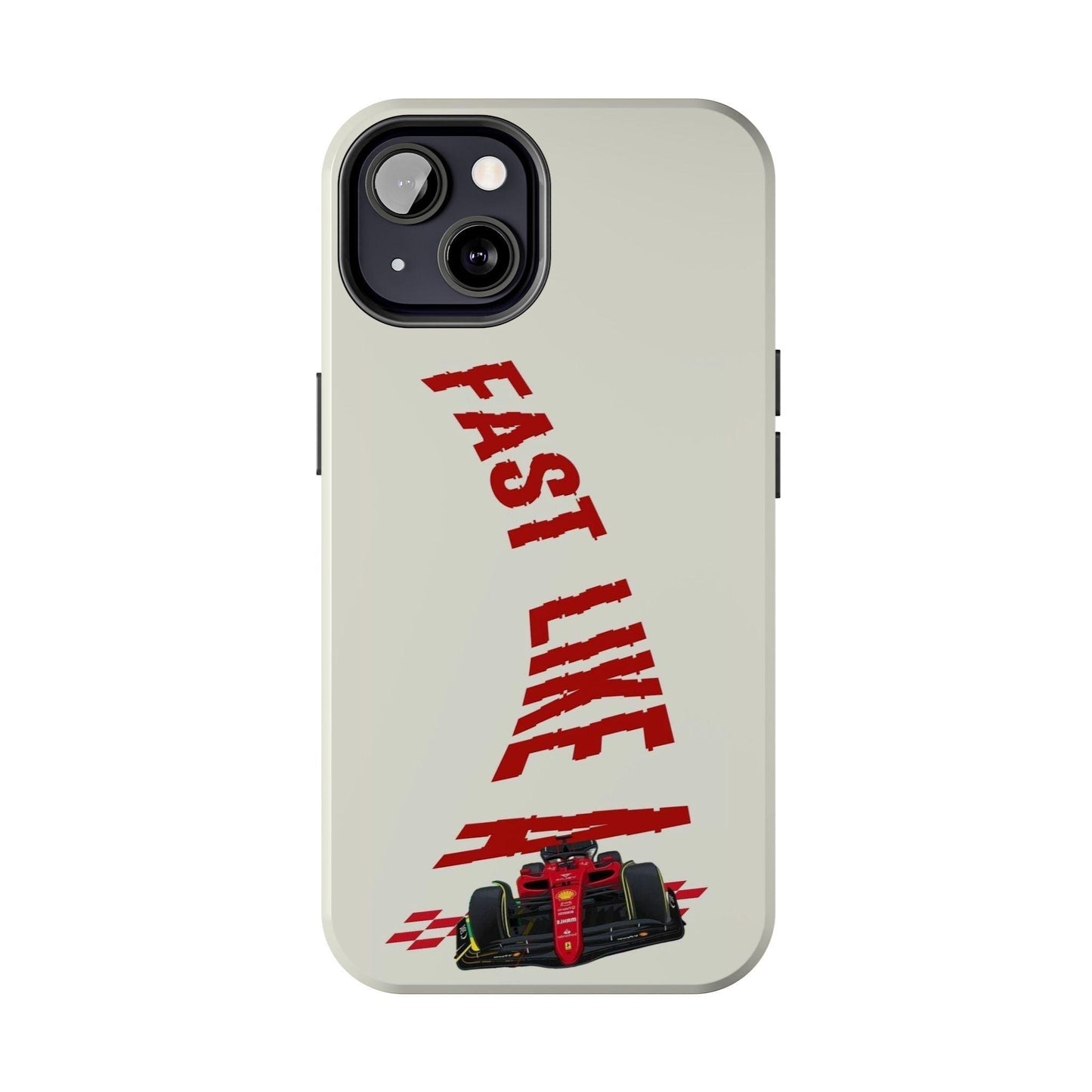 Fast Like a Race Car Tough iPhone Cases