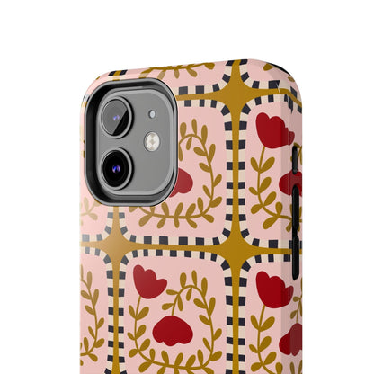 Floral Quirkiness Designer Tough iPhone Cases