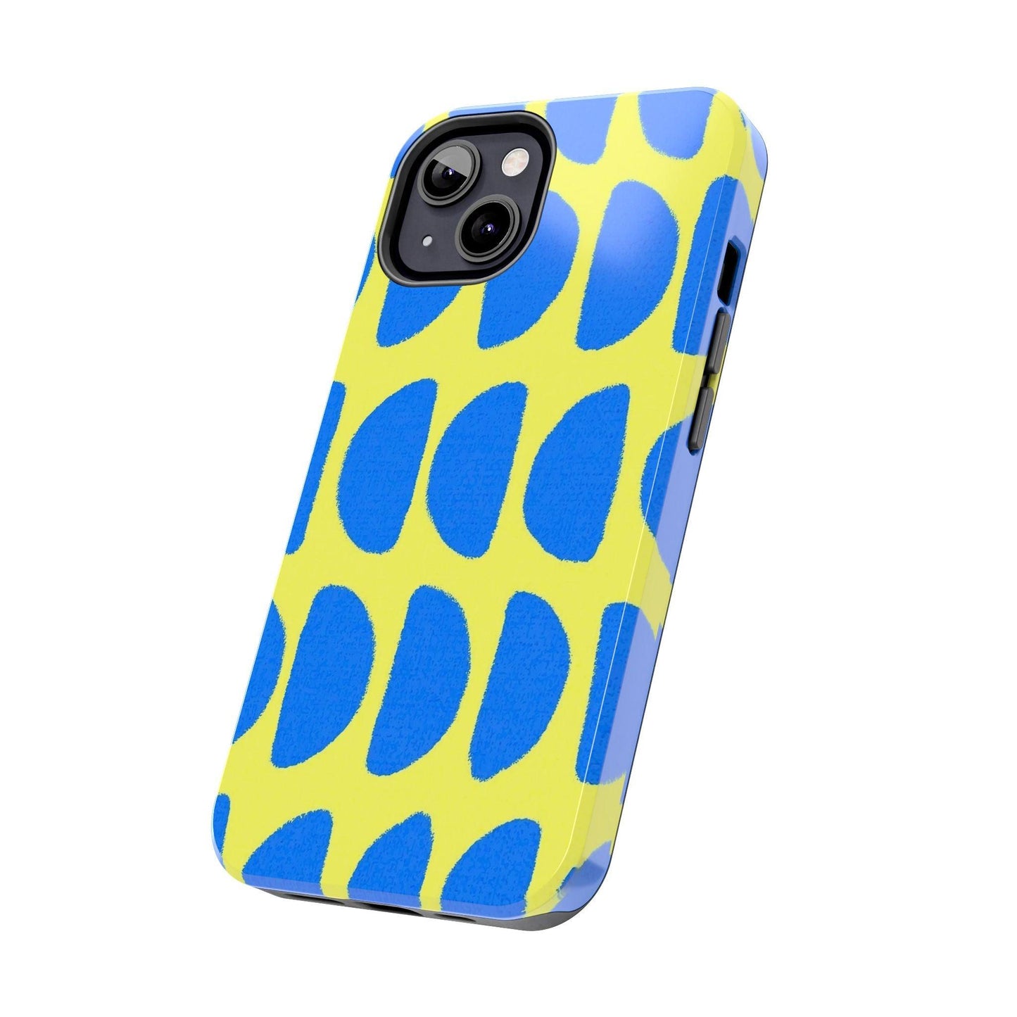 Electric Half-Moons Tough iPhone Cases