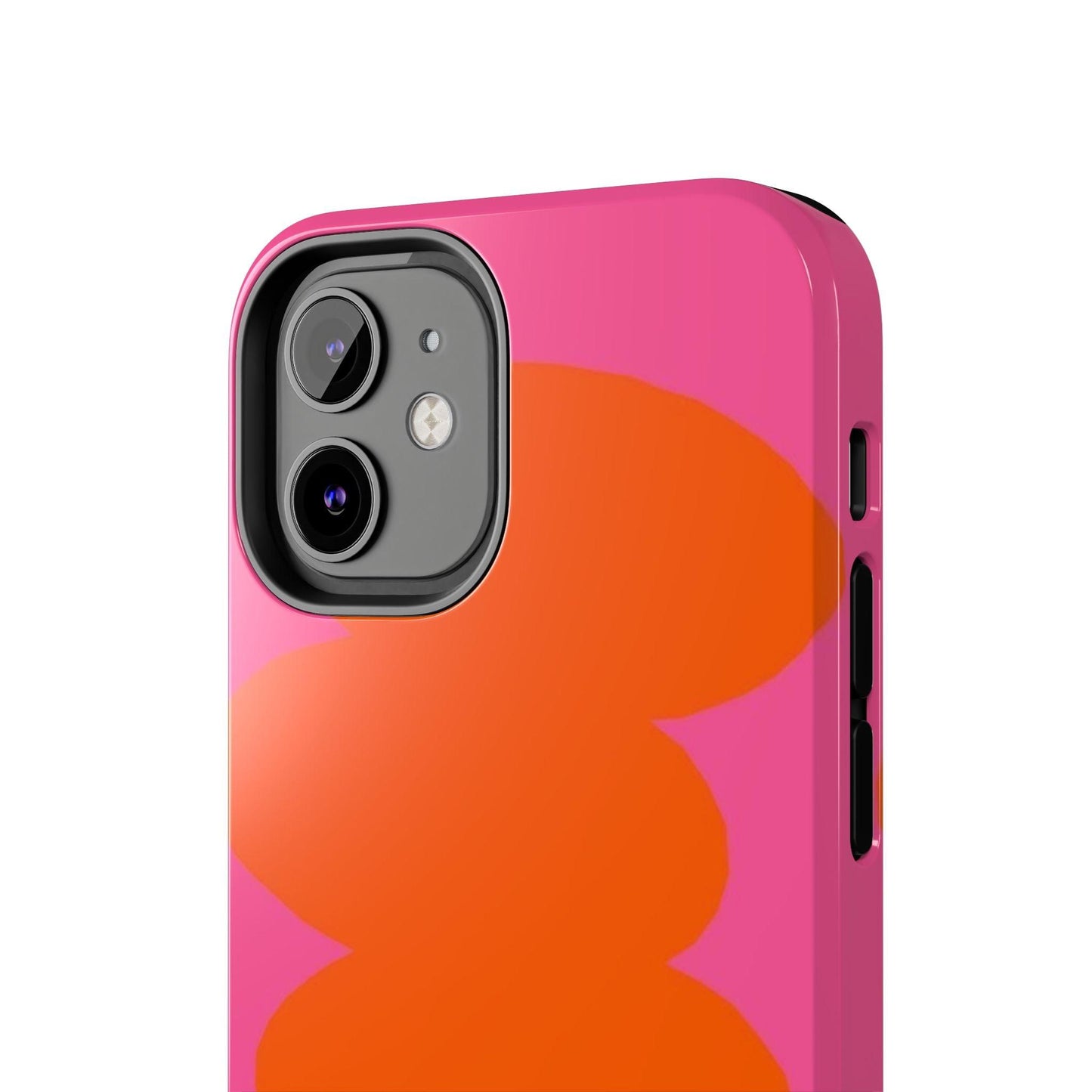 Pink Tangerine Blush Tough iPhone Cases