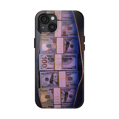 Money in The Bag iPhone Cases - Dollars in the bag