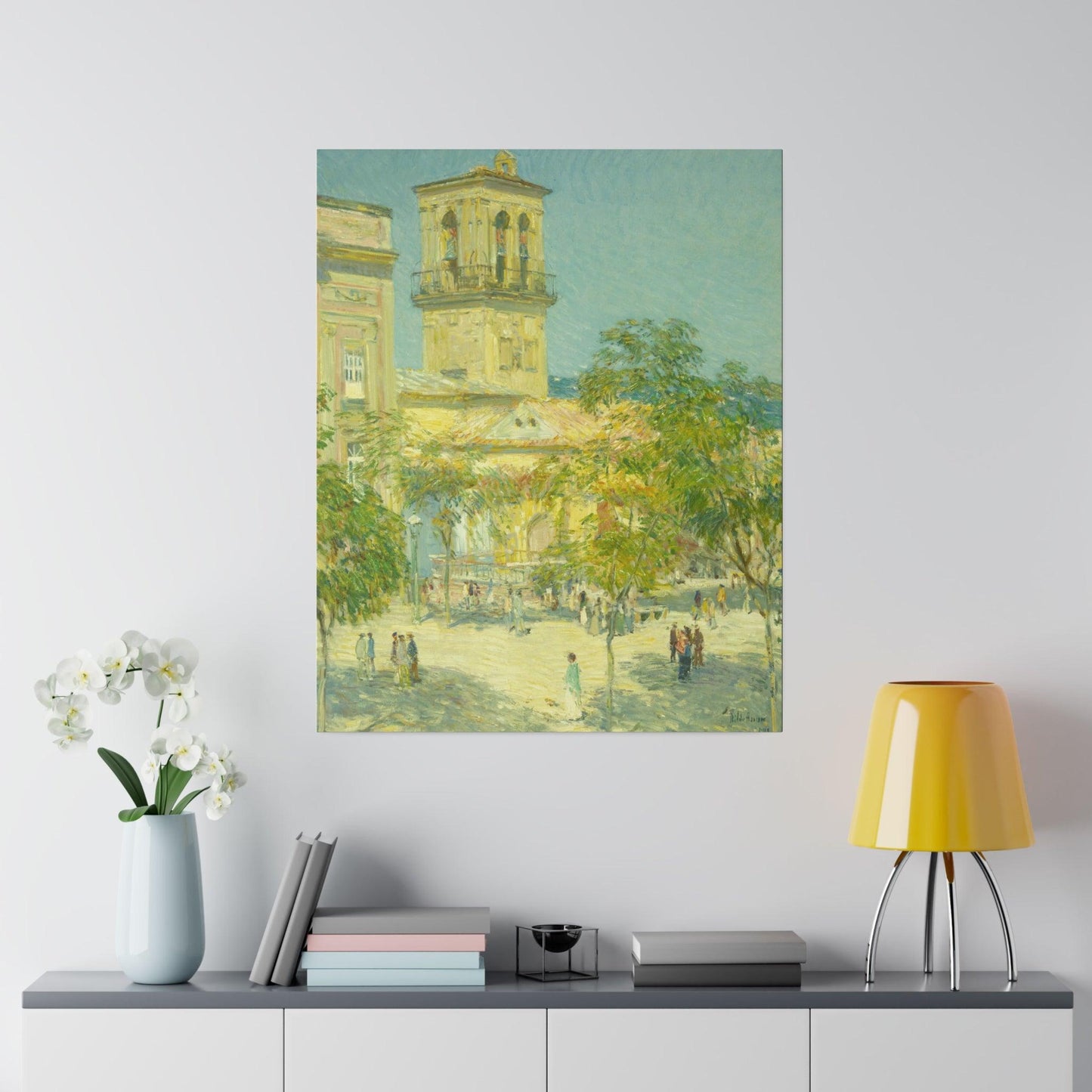 Street of the Great Captain, Córdoba by Frederick Childe Hassam - Matte Canvas, Stretched, 0.75"