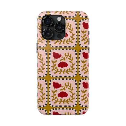 Floral Quirkiness Designer Tough iPhone Cases