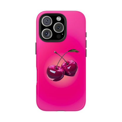 Phone Case - Pink Cherry iPhone Cases