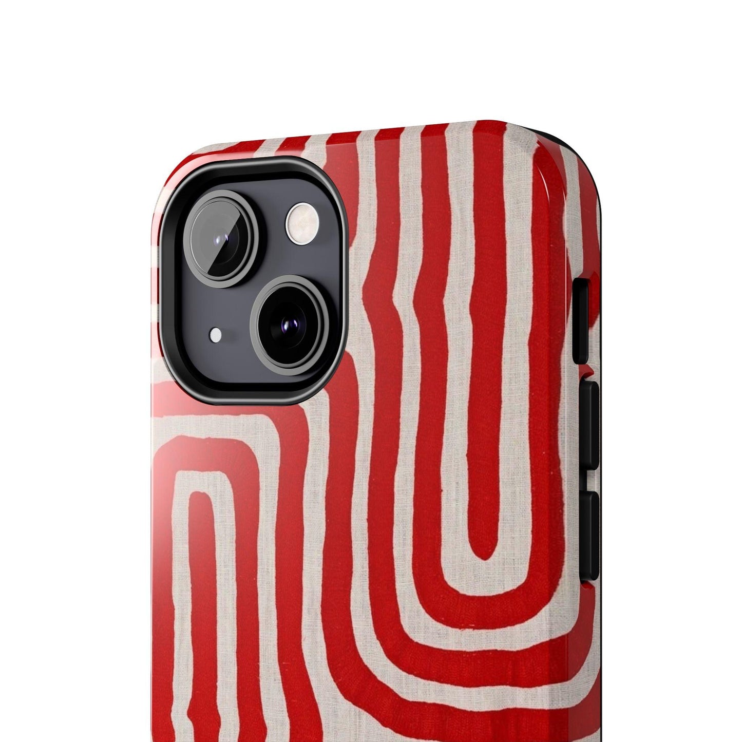 Scarlet Labyrinth Tough iPhone Cases