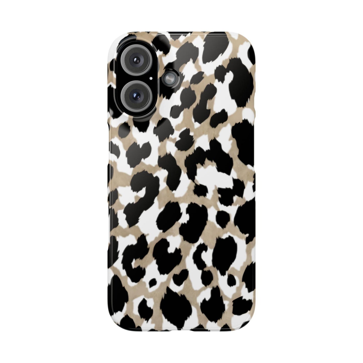 Savanna Noir Spots Slim iPhone Cases