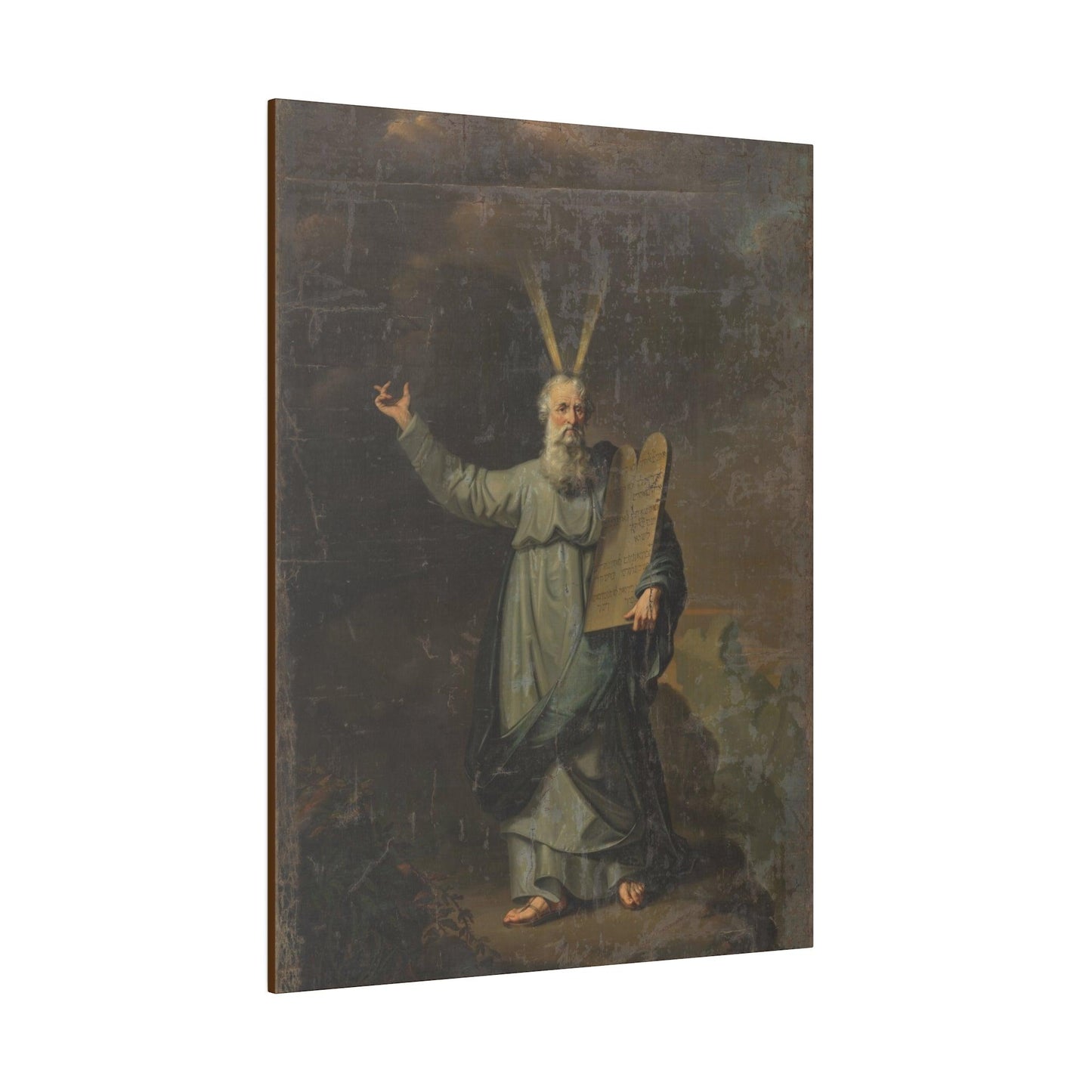 1803 Moses with the Tables of the Law by Pieter Gaal - Matte Canvas, Stretched, 0.75"