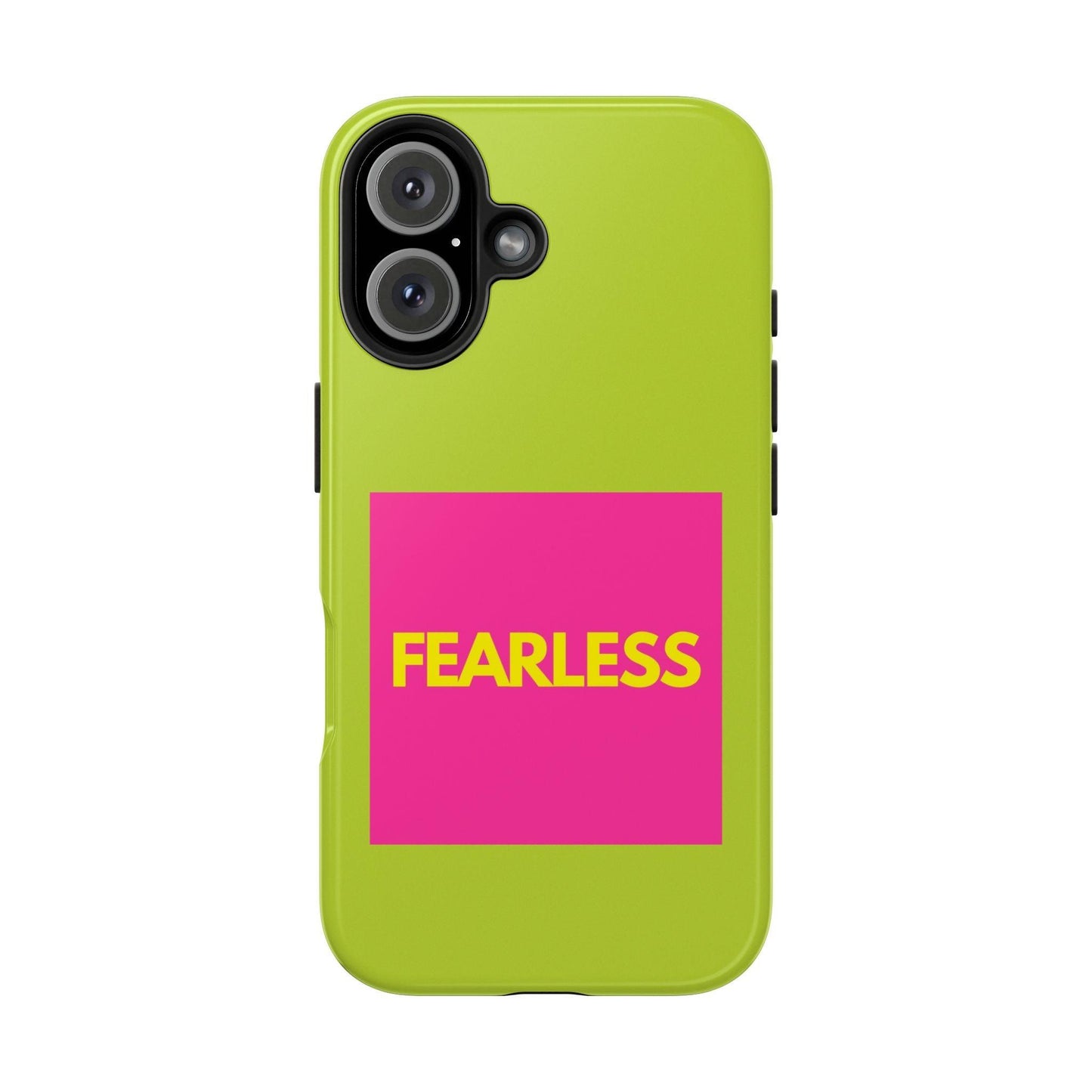 Fearless Tough Neon iPhone Cases