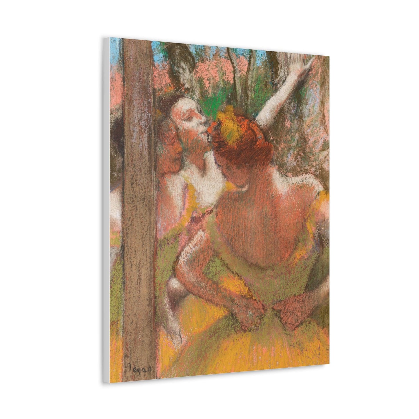 Dancers (1896) painting by Edgar Degas - Canvas Gallery Wraps