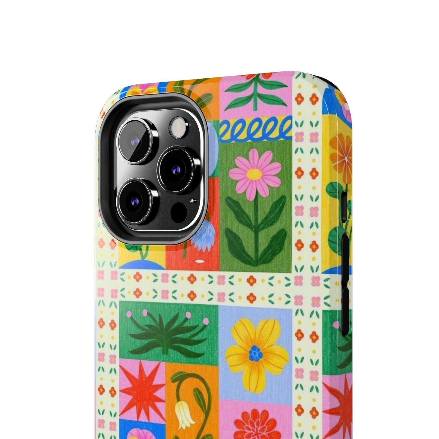 Flower Garden Paradise Tough iPhone Cases