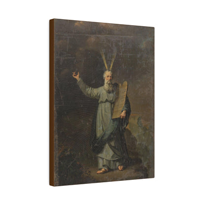 1803 Moses with the Tables of the Law by Pieter Gaal - Matte Canvas, Stretched, 0.75"