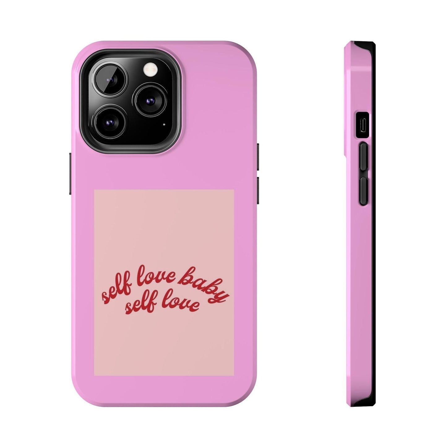 Self Love Baby Tough iPhone Cases