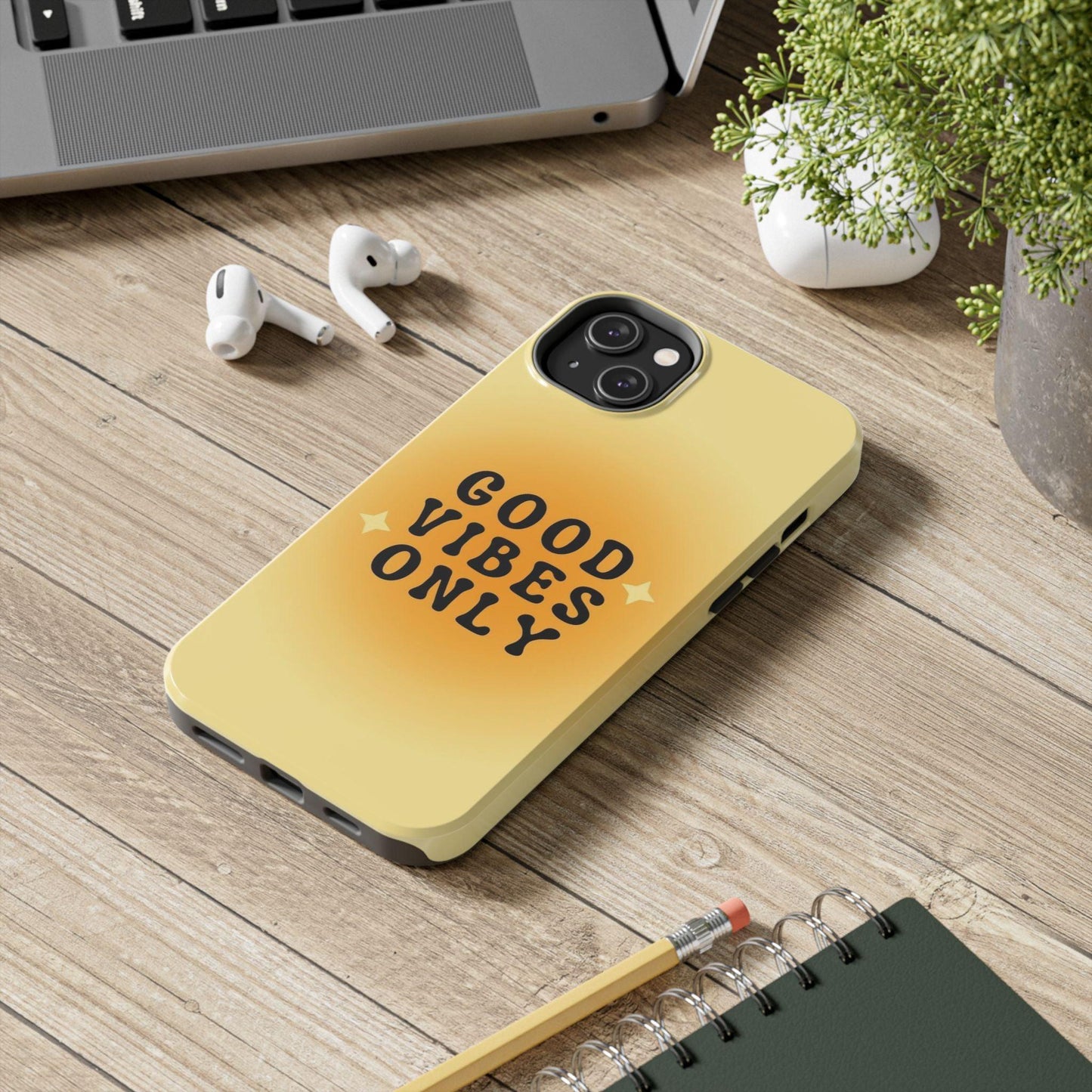 Sunshine Good Vibes Tough iPhone Cases