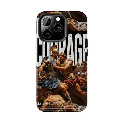 Courage Battle Scene iPhone Cases