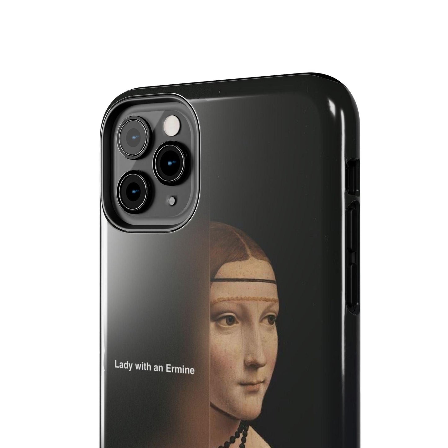 Da Vinci's Ermine Elegance Tough iPhone Cases