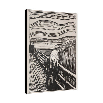 The Scream (1895) by Edvard Munch - Matte Canvas, Stretched, 0.75"