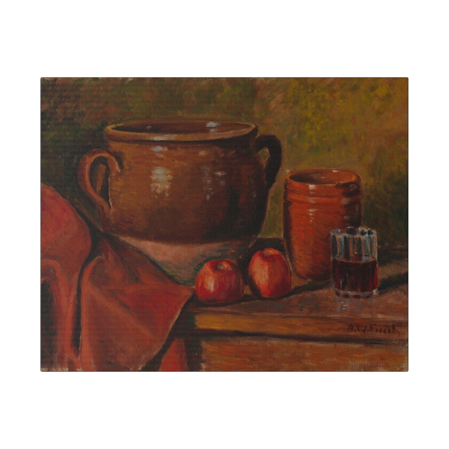 Still life, 1923, by Alfred William Finch - Matte Canvas, Stretched, 0.75"