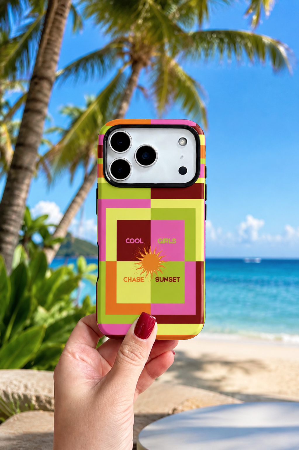 Sunset Social MagSafe Phone Case