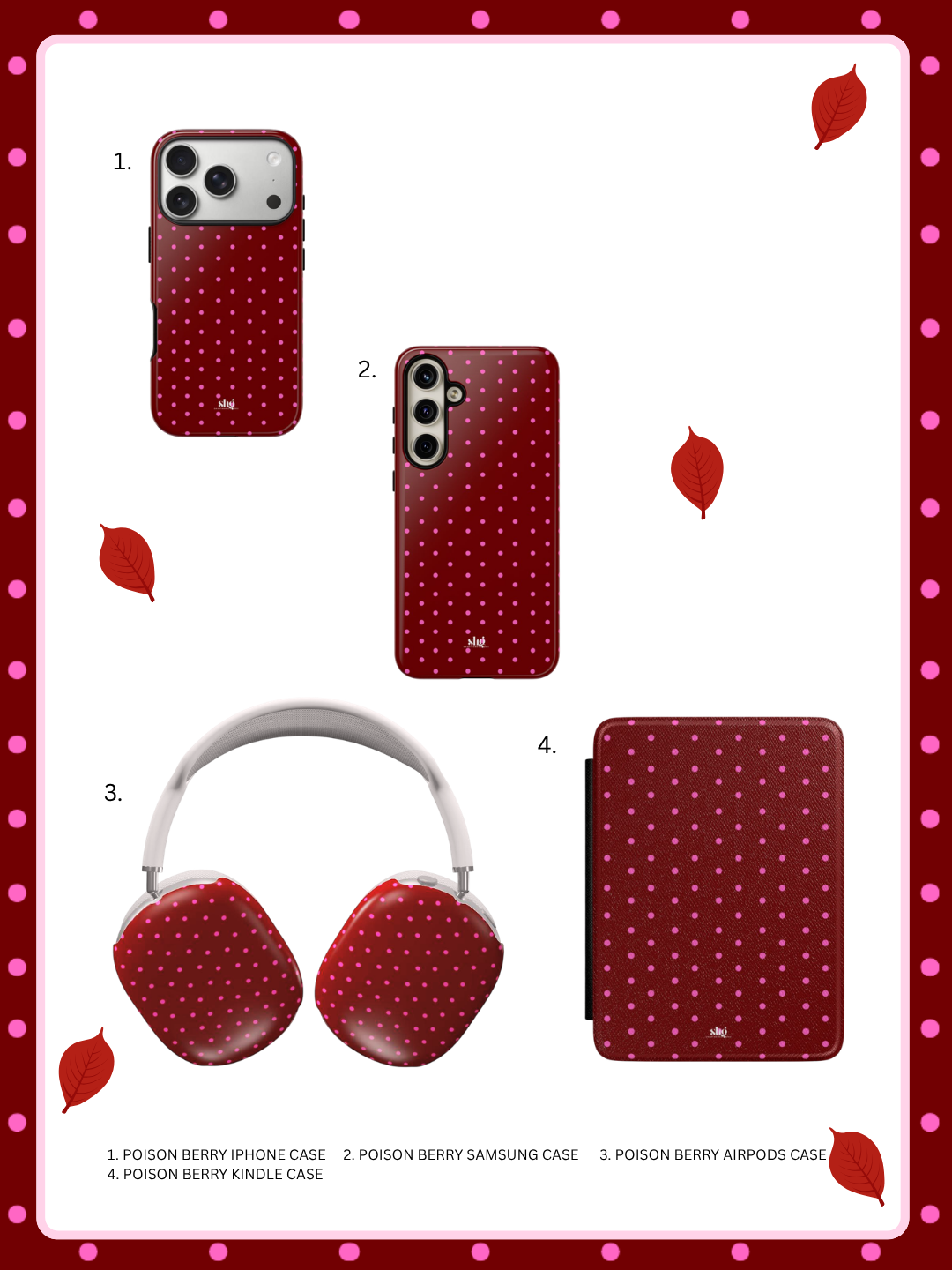 Poison Berry Phone Case