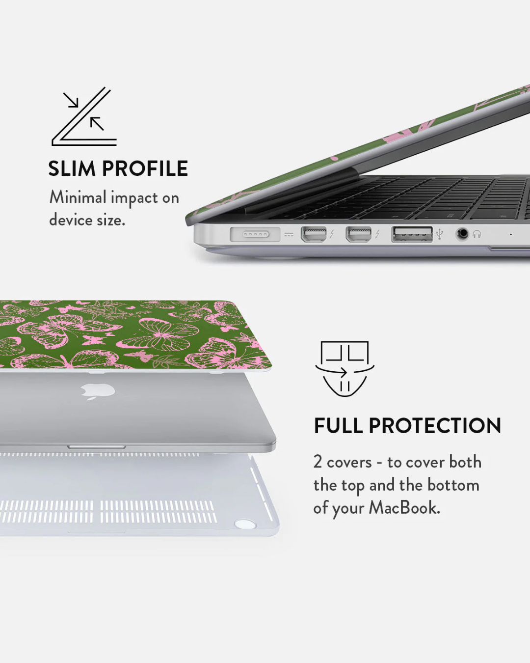 Plum Pie MacBook Case