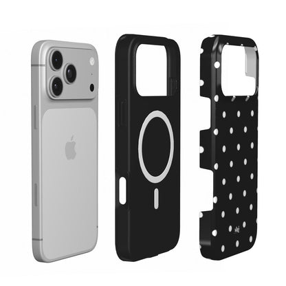 Classic Black Polka Dot Phone Case