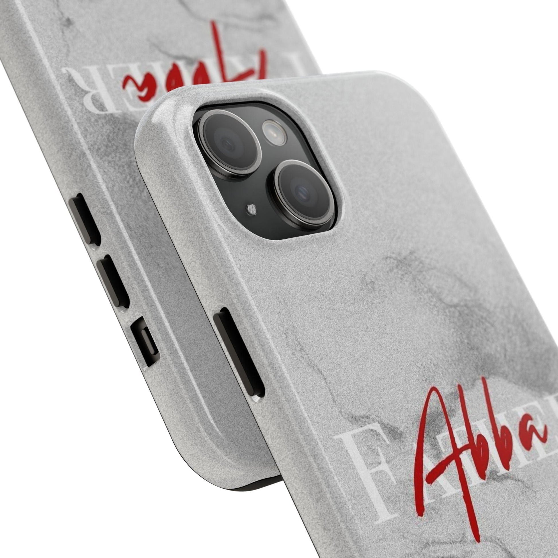 Abba Father Tough iPhone Cases - Scripture Inspired iPhone Cases - SmartHomeGoodies