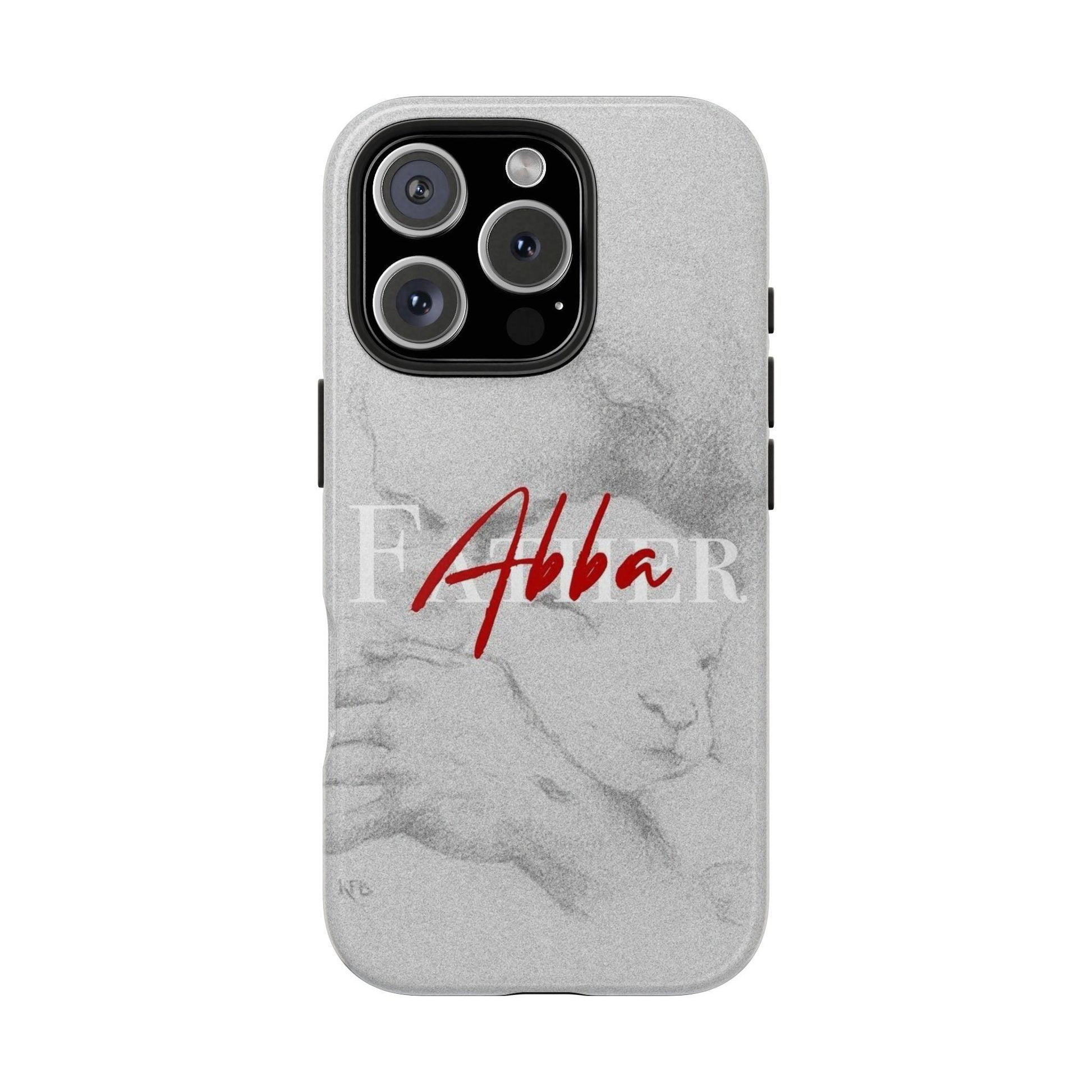 Abba Father Tough iPhone Cases - Scripture Inspired iPhone Cases - SmartHomeGoodies