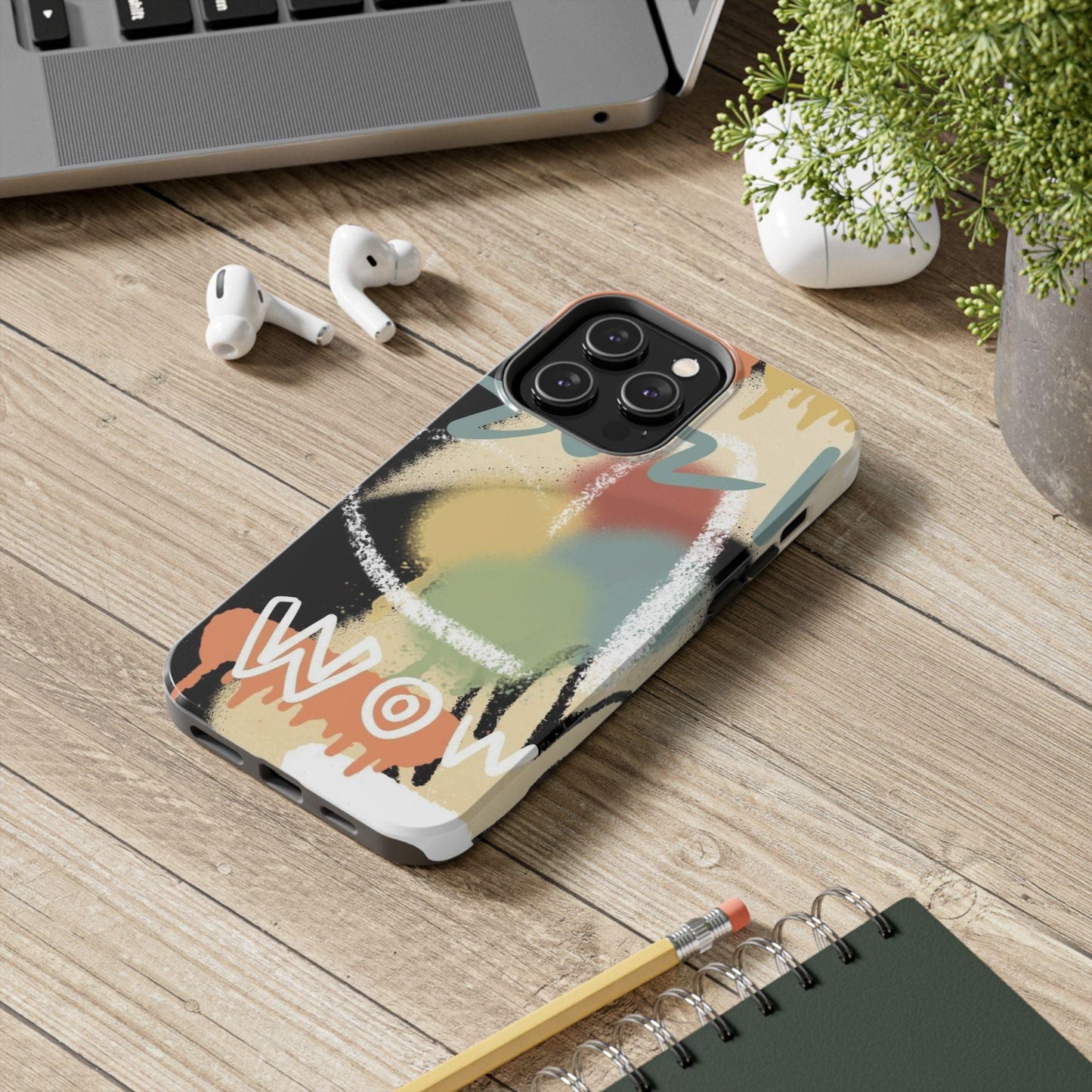 Abstract Splash: Wow Edition Tough iPhone Cases - SmartHomeGoodies