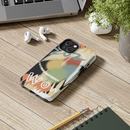 Abstract Splash: Wow Edition Tough iPhone Cases - SmartHomeGoodies