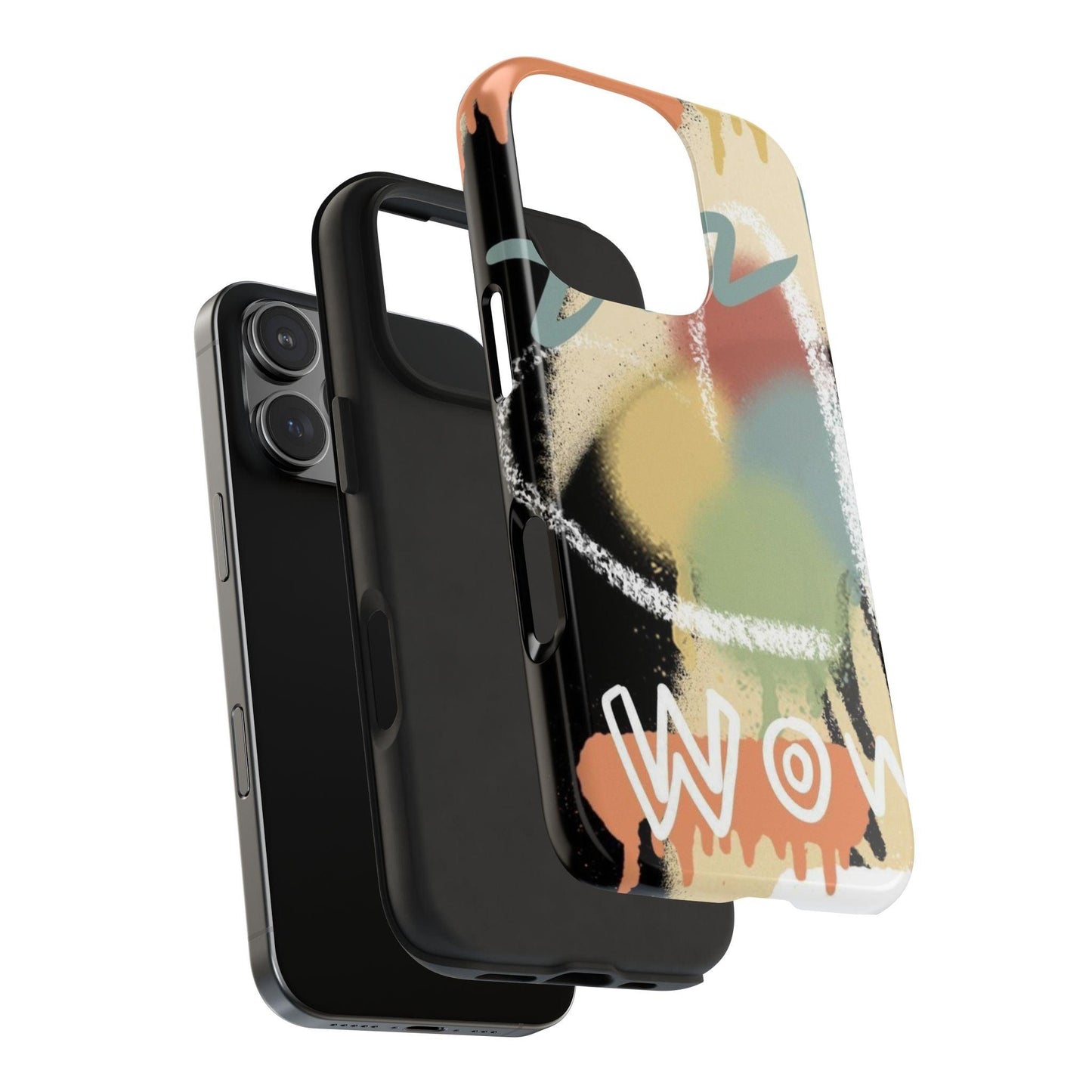 Abstract Splash: Wow Edition Tough iPhone Cases - SmartHomeGoodies
