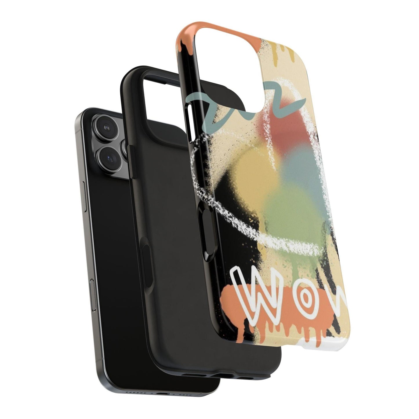 Abstract Splash: Wow Edition Tough iPhone Cases - SmartHomeGoodies