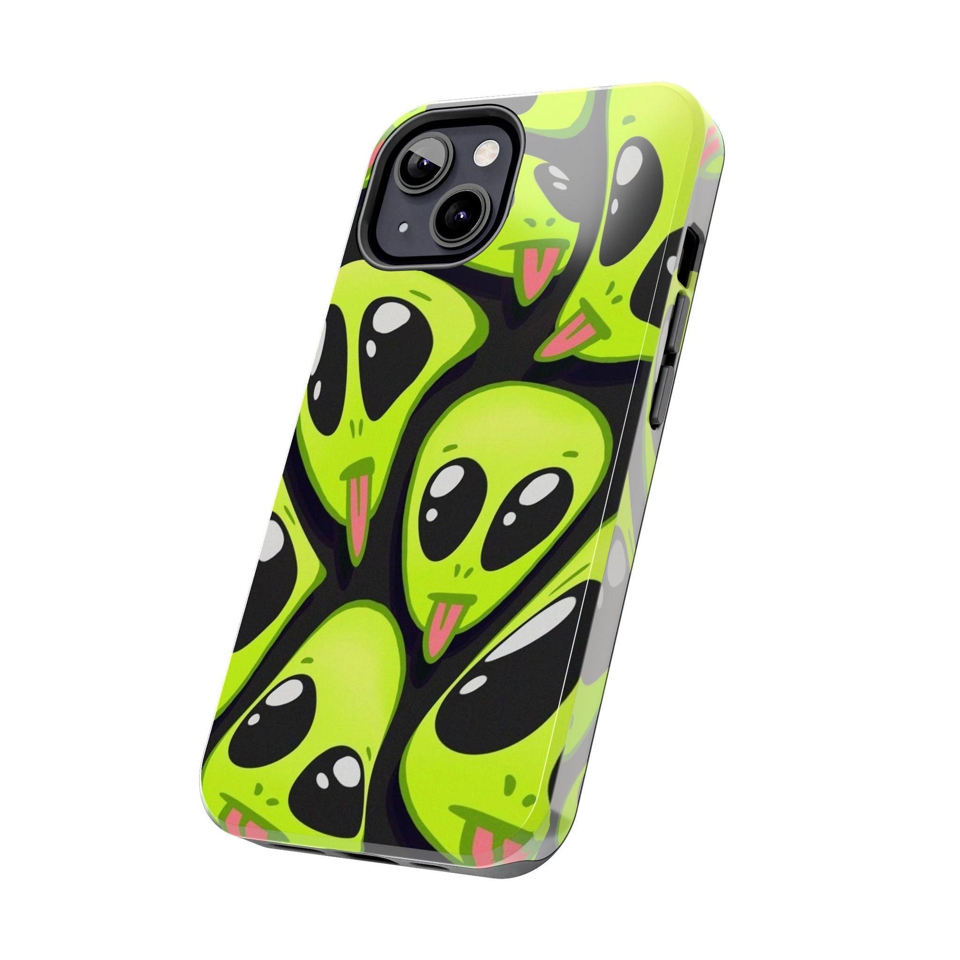 Alien Frenzy Tough iPhone Cases - SmartHomeGoodies