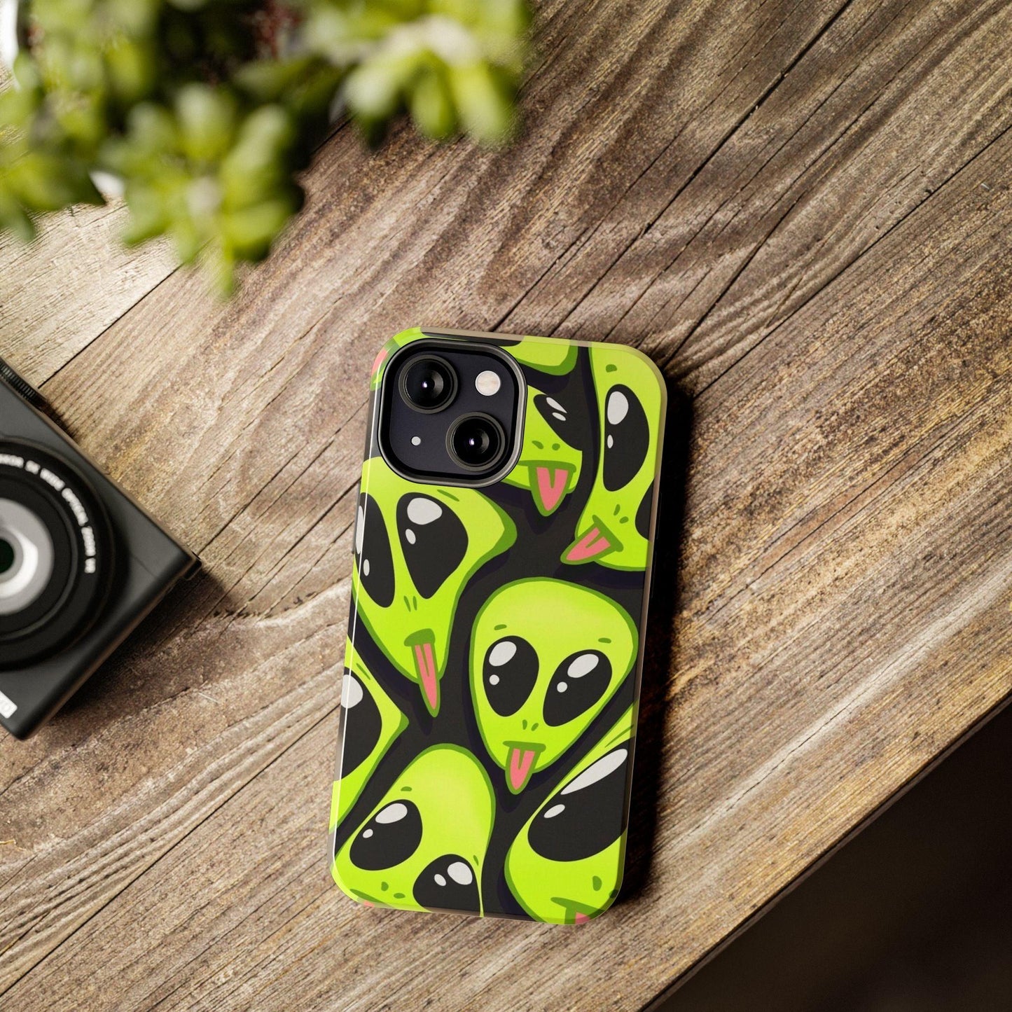 Alien Frenzy Tough iPhone Cases - SmartHomeGoodies