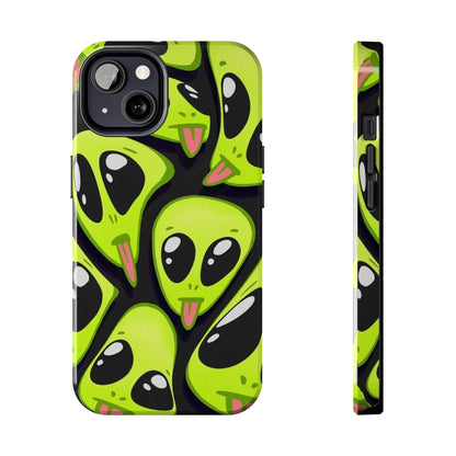 Alien Frenzy Tough iPhone Cases - SmartHomeGoodies