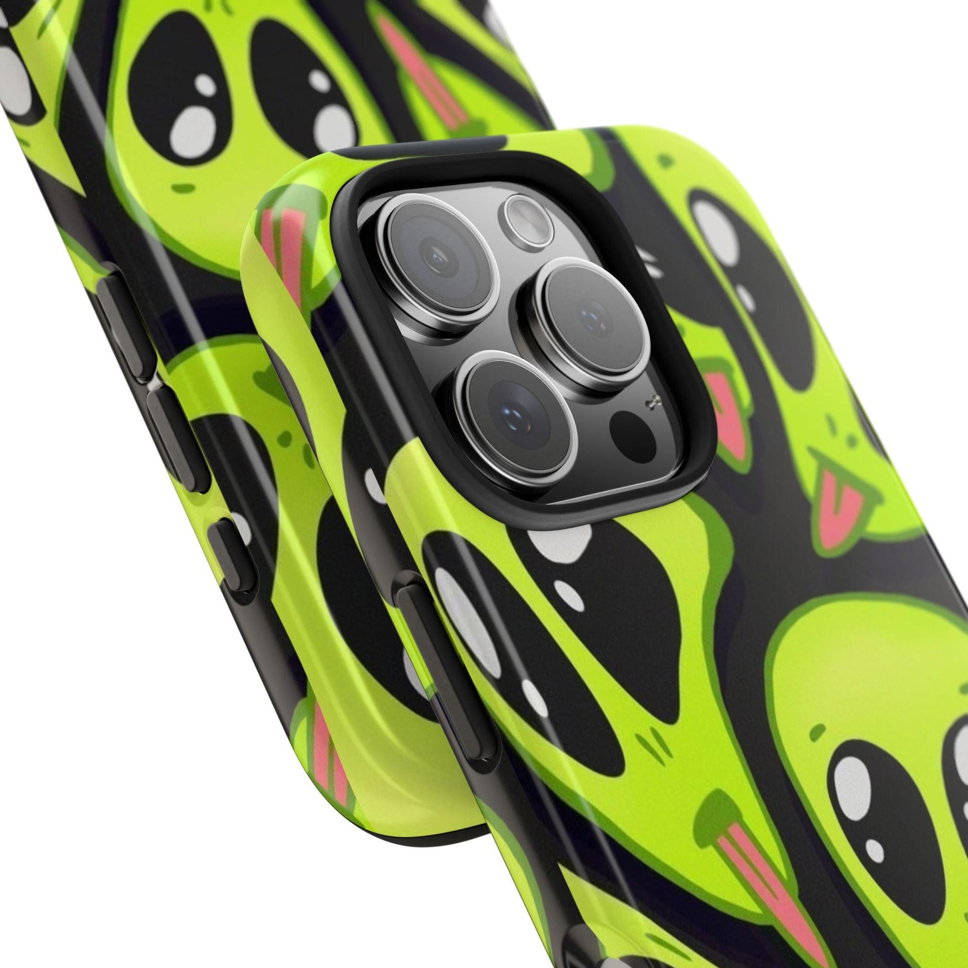 Alien Frenzy Tough iPhone Cases - SmartHomeGoodies