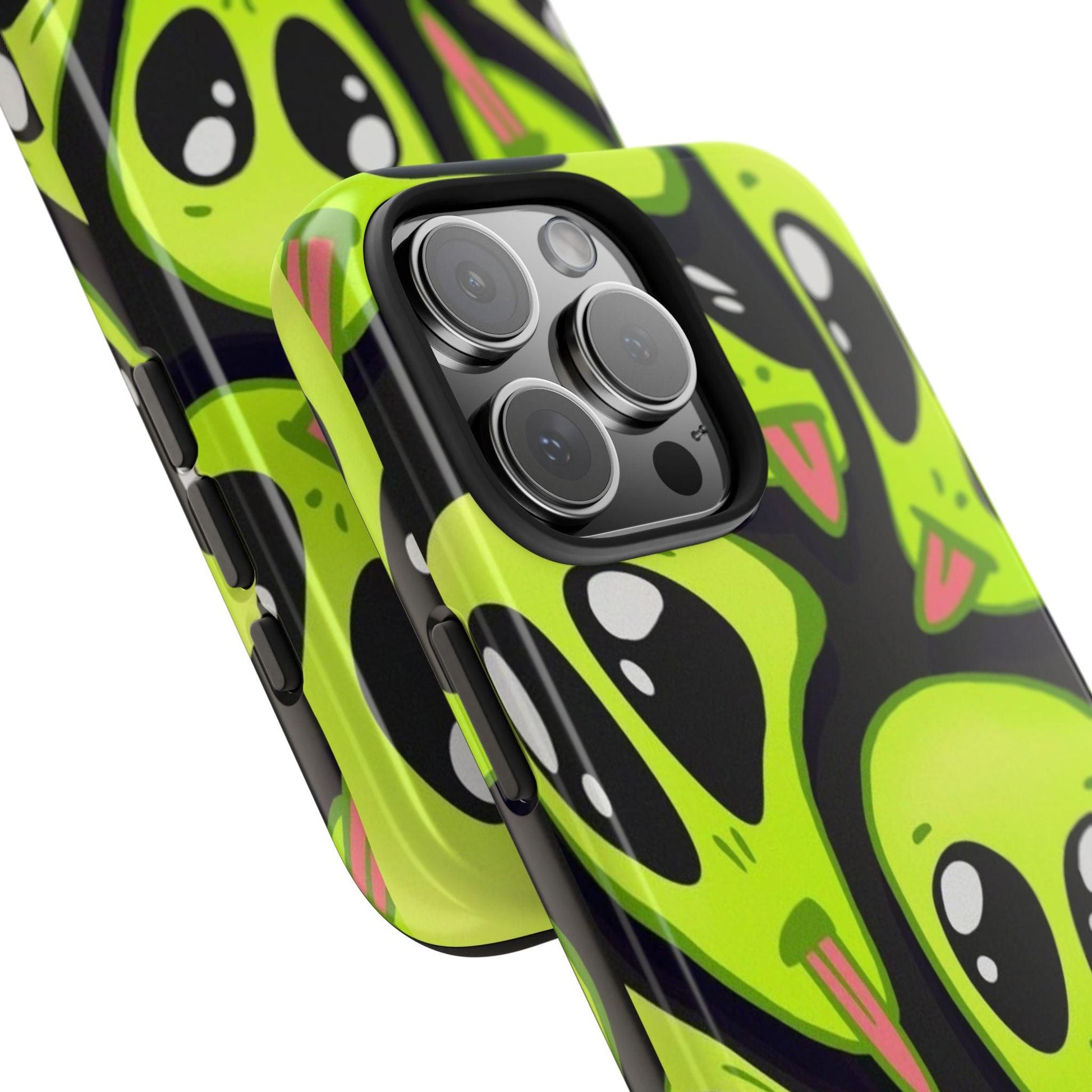 Alien Frenzy Tough iPhone Cases - SmartHomeGoodies