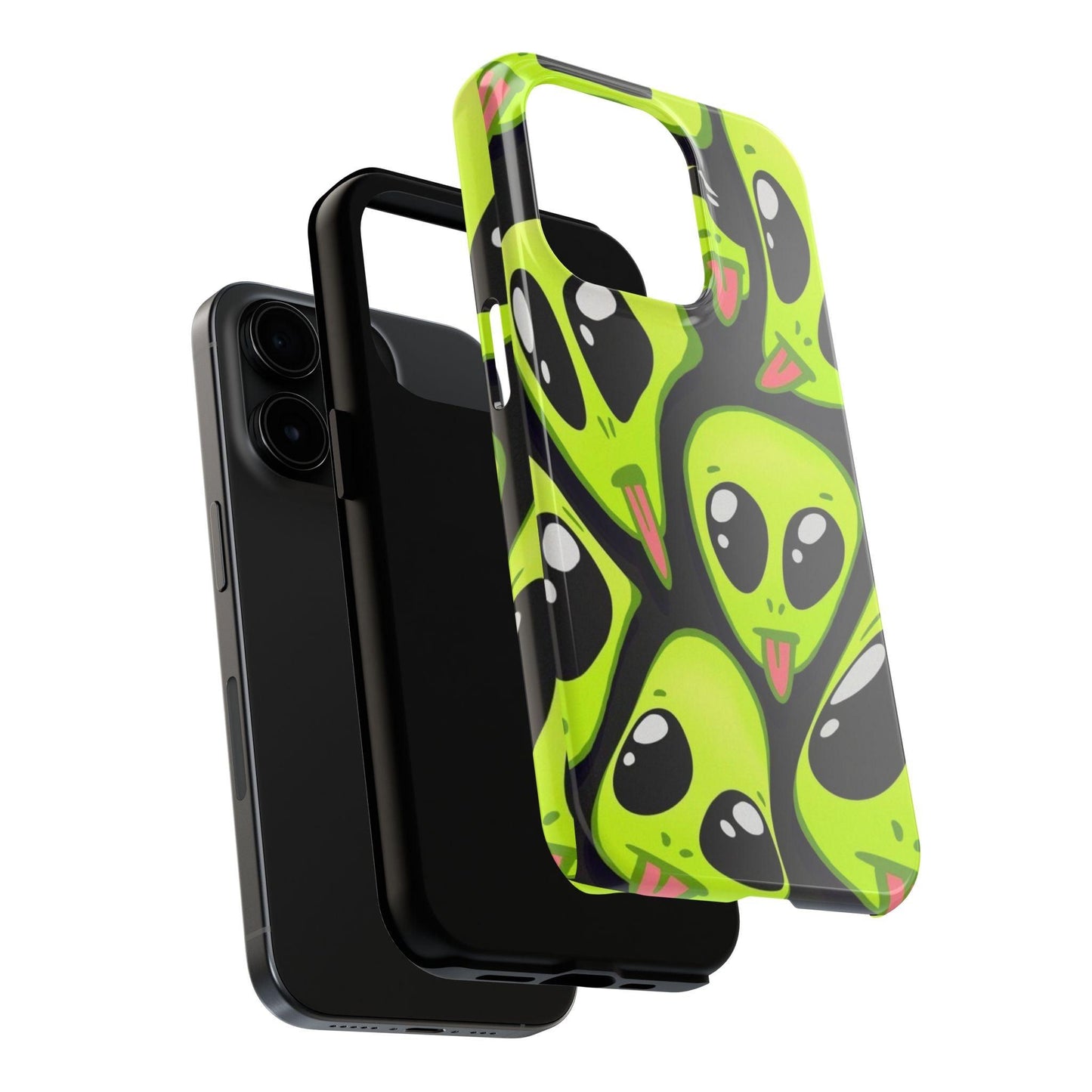 Alien Frenzy Tough iPhone Cases - SmartHomeGoodies