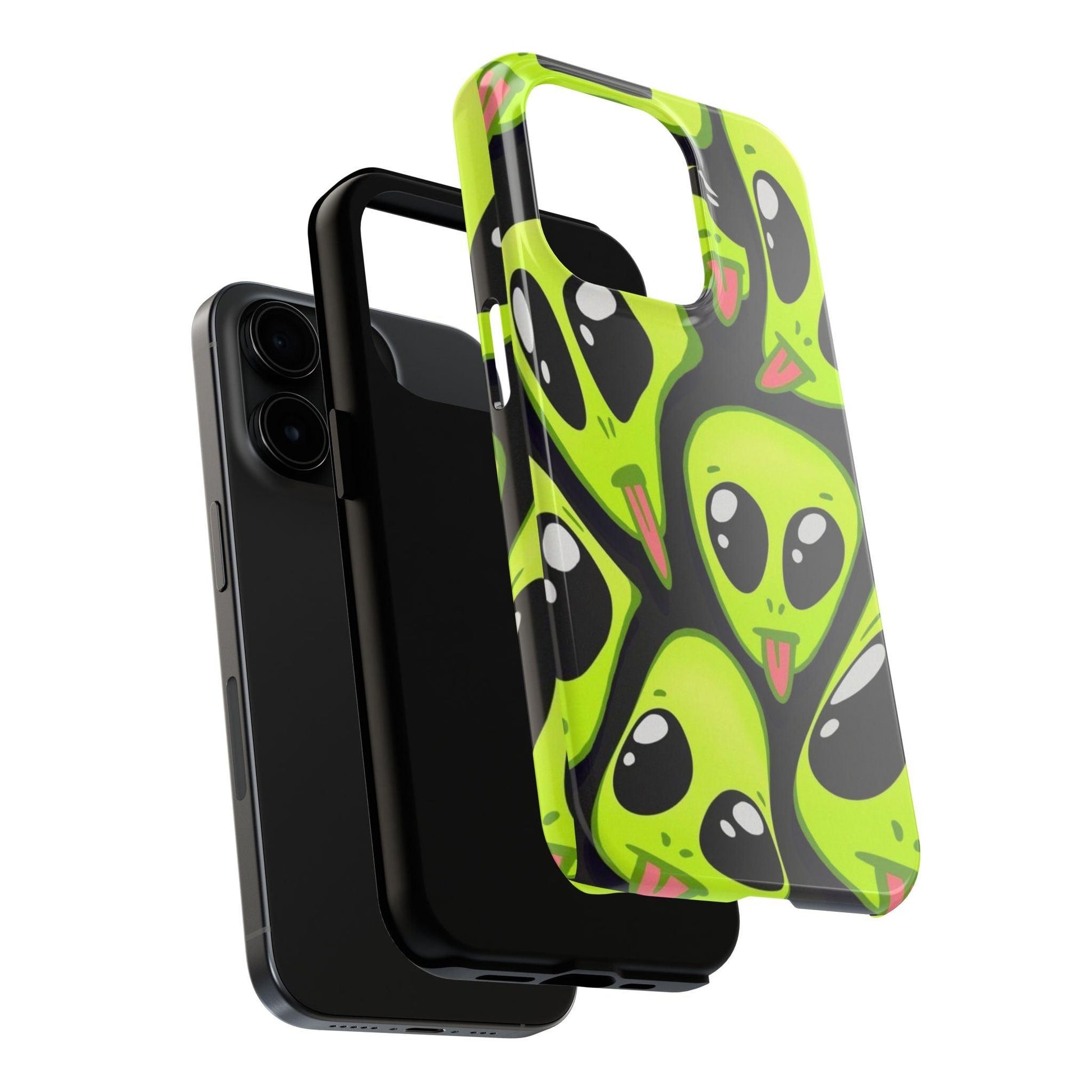 Alien Frenzy Tough iPhone Cases - SmartHomeGoodies