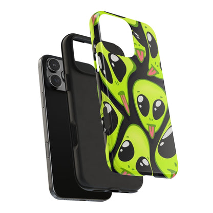 Alien Frenzy Tough iPhone Cases - SmartHomeGoodies
