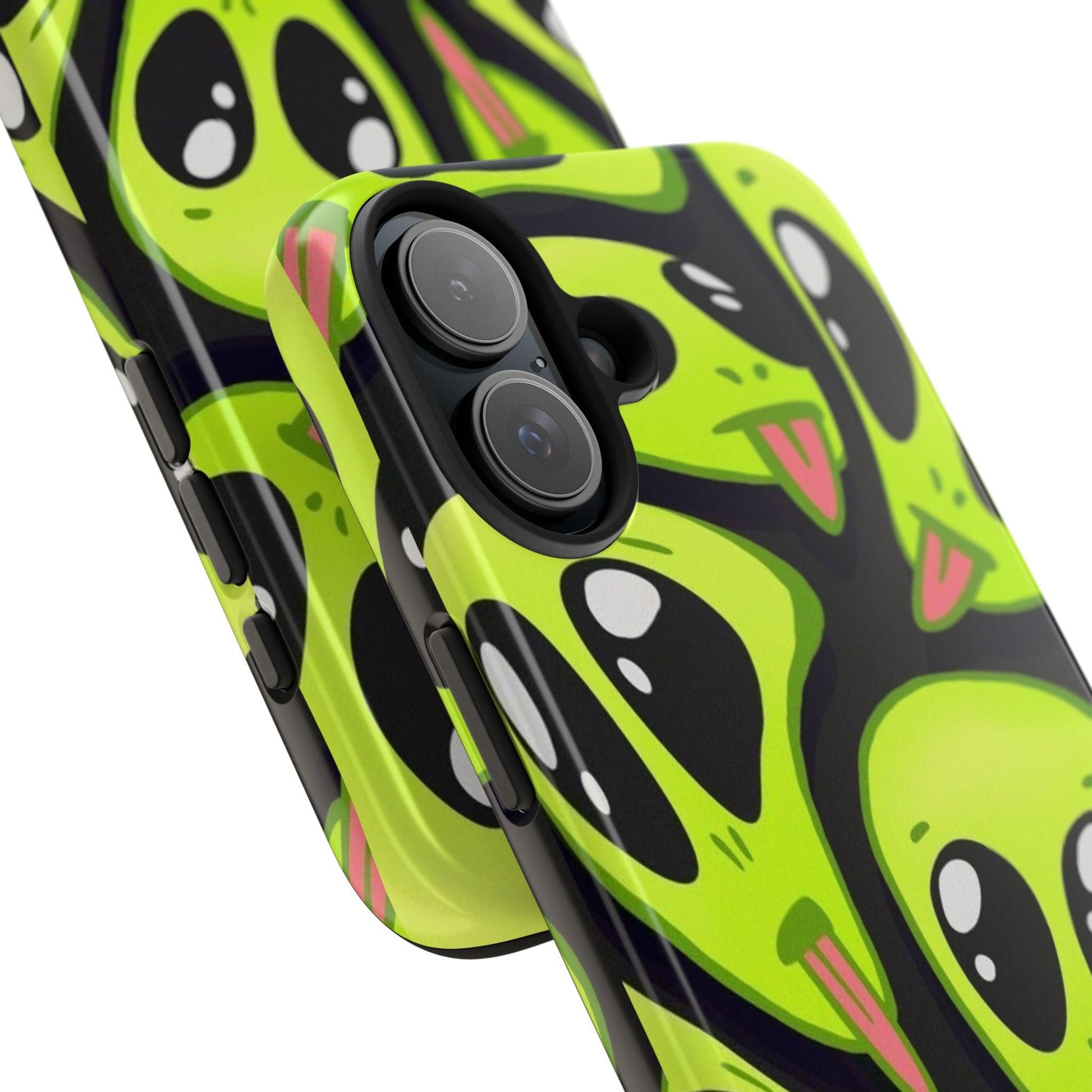 Alien Frenzy Tough iPhone Cases - SmartHomeGoodies
