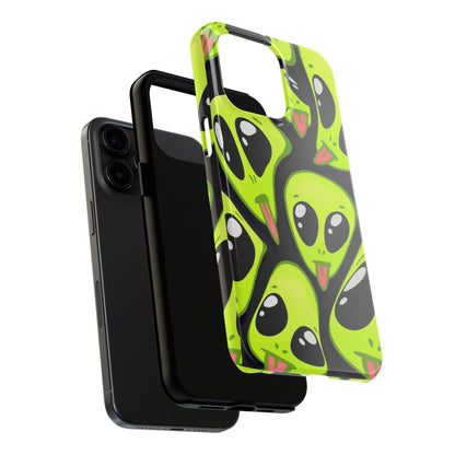 Alien Frenzy Tough iPhone Cases - SmartHomeGoodies